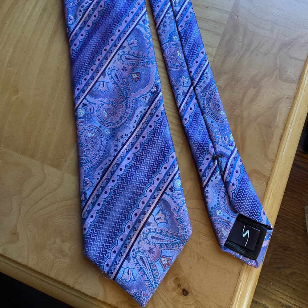 Santorelli silk tie